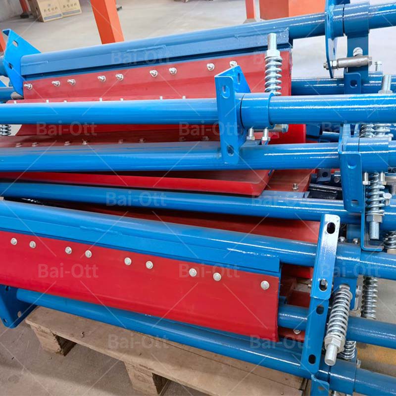 What is the belt conveyor return washing cleaning device